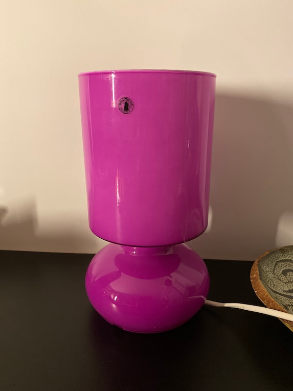 Vooruitgaan oogopslag Efficiënt Vintage Pink LYKTA Lamp 1980 Glass Mushroom Design IKEA - Etsy