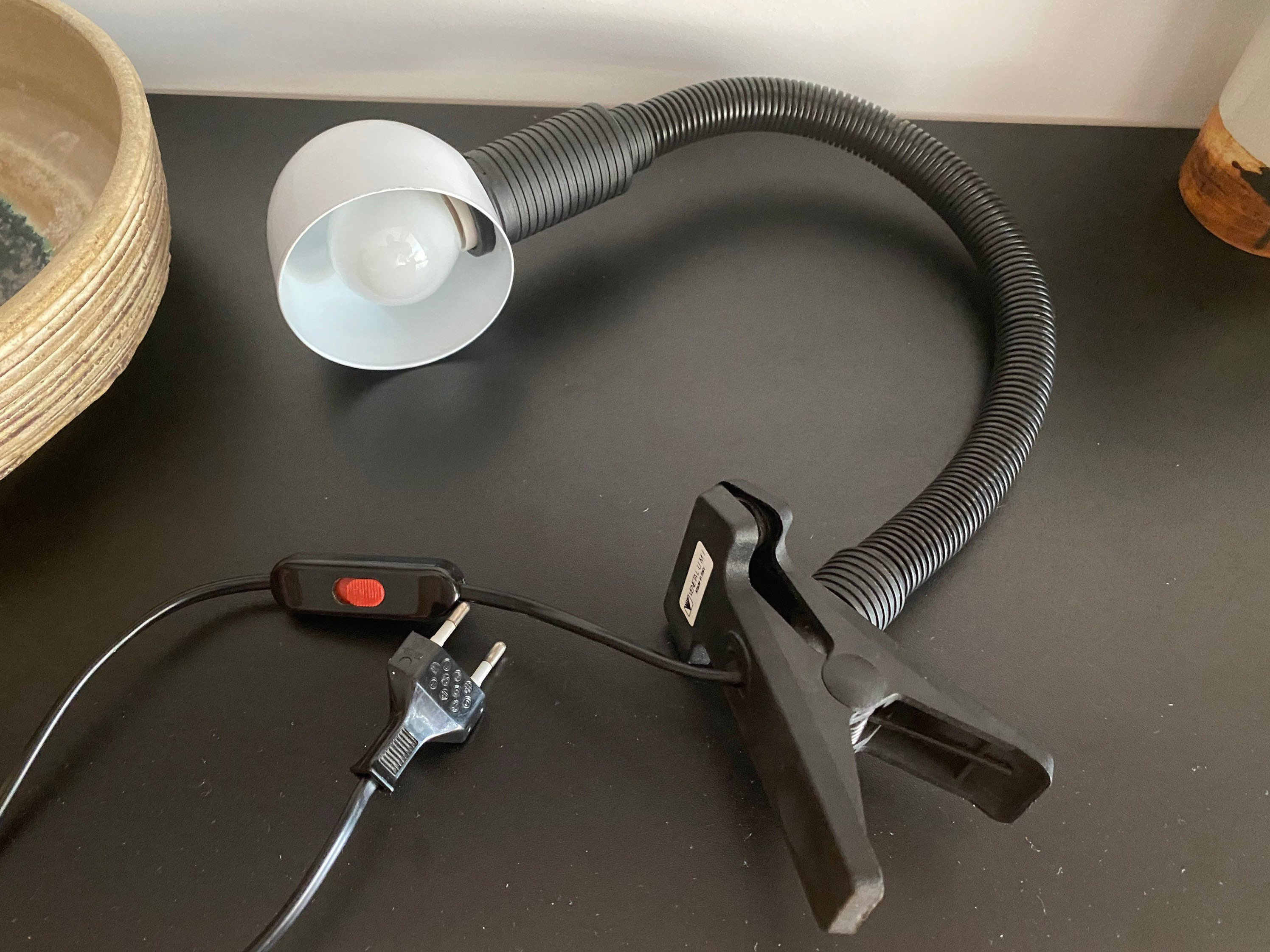 Lampe Serpent À Pince