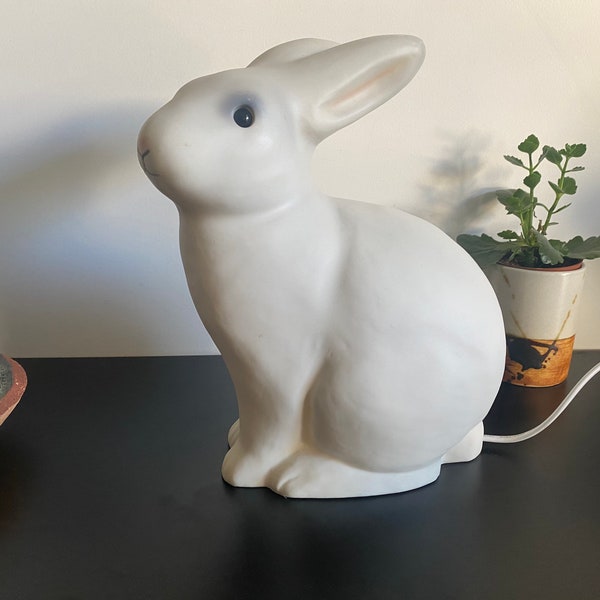 Rabbit Lamp - Etsy