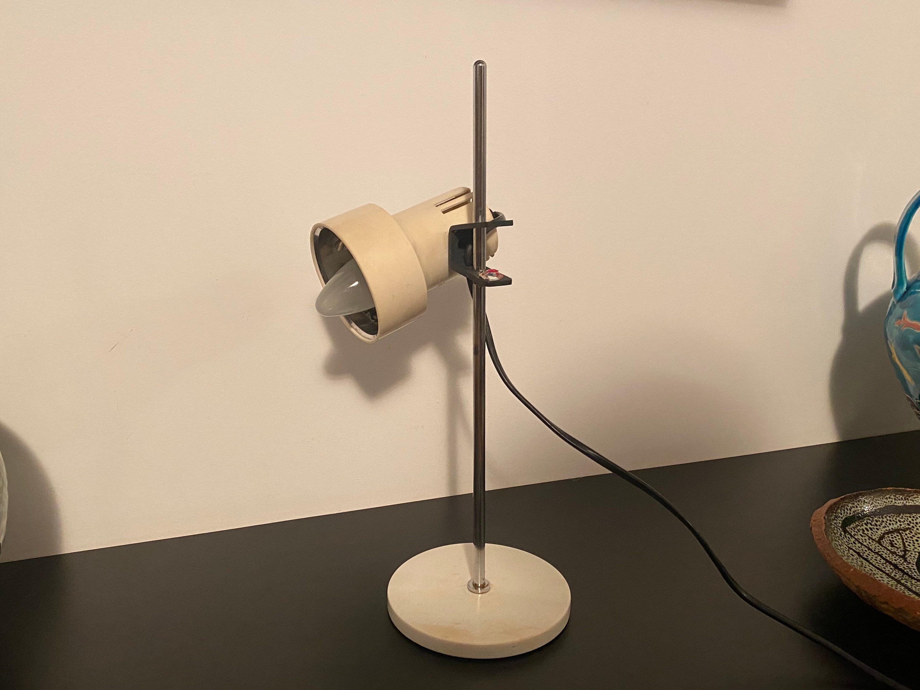 lampe Cgm Vintage Blanche
