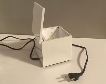 geweer Verslaafde antiek CUBOLUCE White Cini & Nils Lamp Design OPI Milano Design Made - Etsy Norway