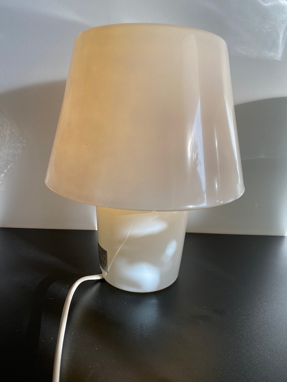 1 GAVIK IKEA lamp paddestoelvorm glas vintage 1990 Paars - Etsy