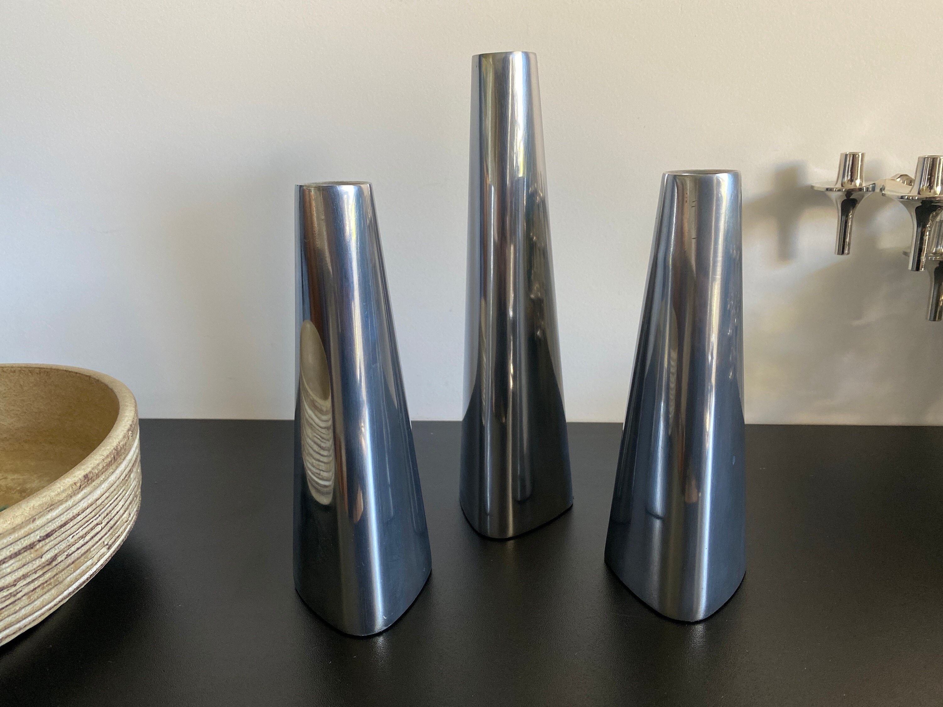 Rares Bougeoirs Ikea Fonte Aluminium Chandelier Photophore Candlestick Candélabre Bras de Lumière 2 