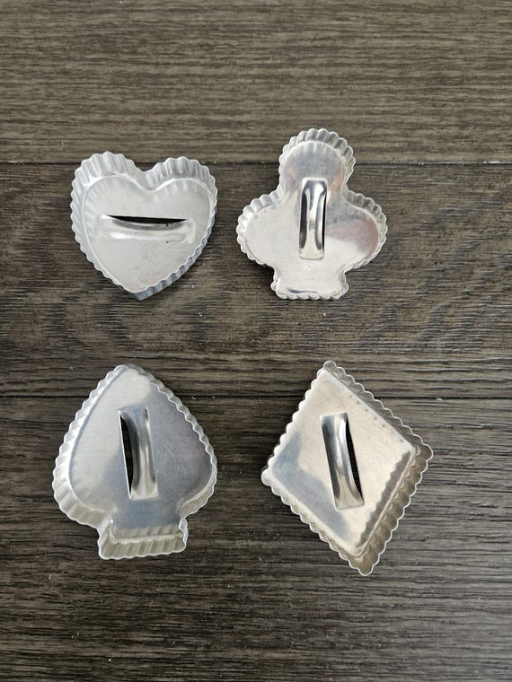 Vintage Set of 4 Christmas Cookie Cutters - Etsy
