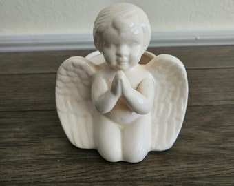 Vintage Ceramic Angel Planter