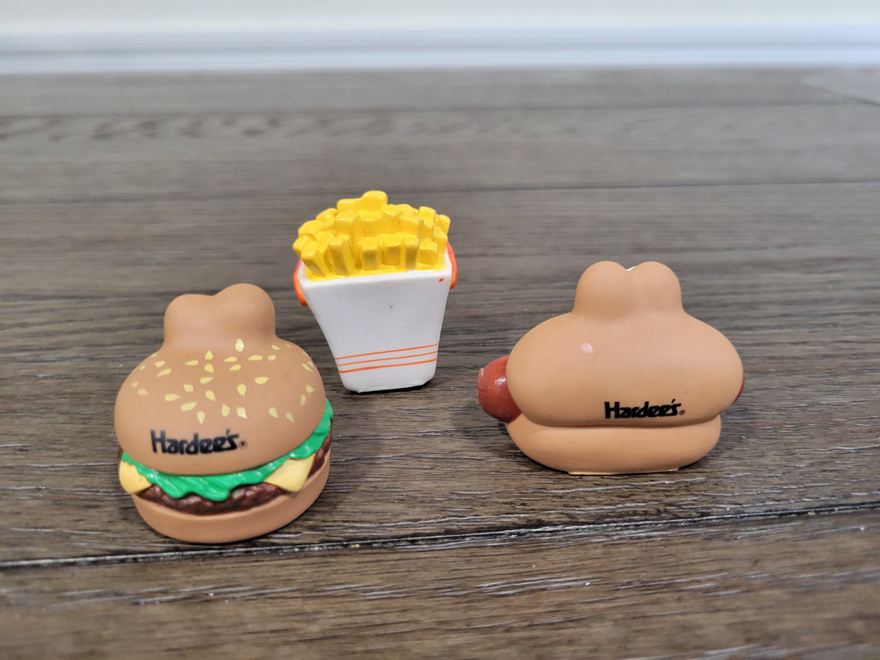 レア　コンプ　ハーディーズ　Hardee's ミールトイ　ビンテージ Vintage Set of 3 Hardees Kids Meal Toys - Etsy