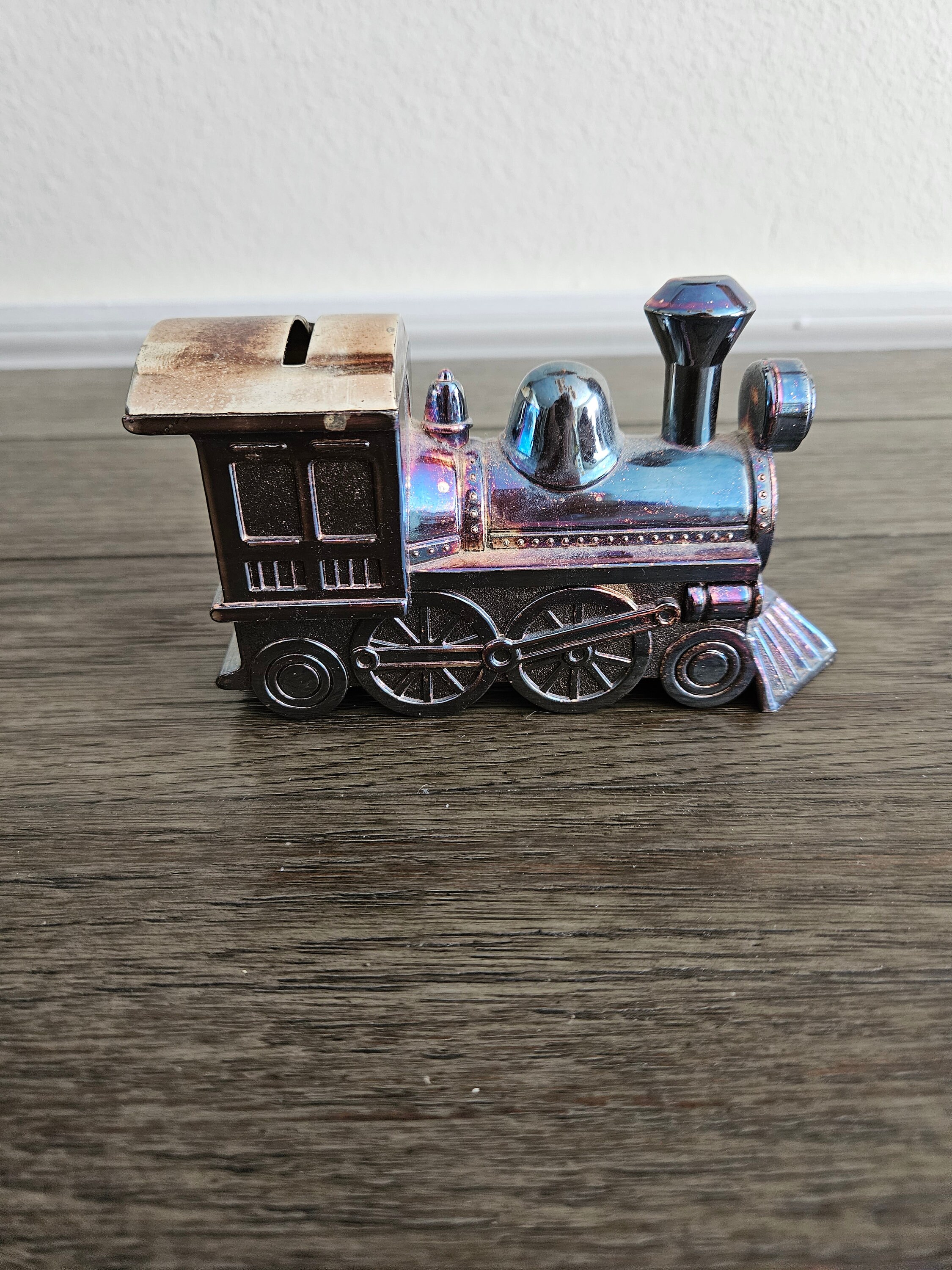 Vintage Metal Train Bank - Etsy display picture 1