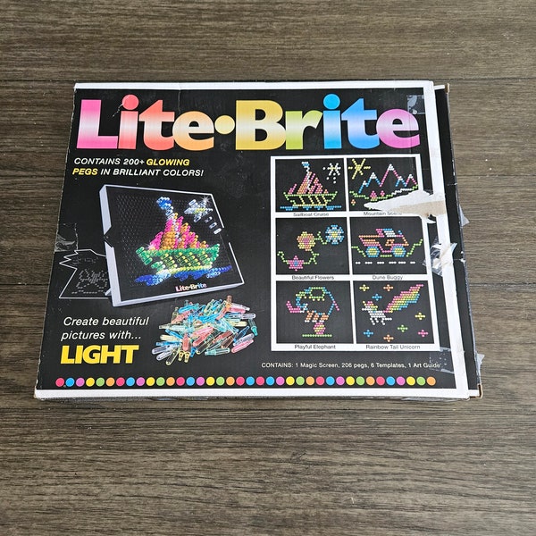 Lite Brite by Hasbro - opened but never used