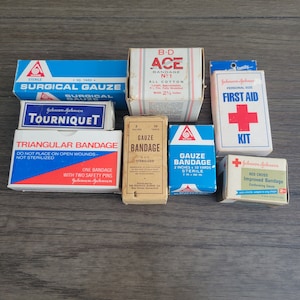 Various Vintage Medical Supplies/Advertisements - Your Choice of one