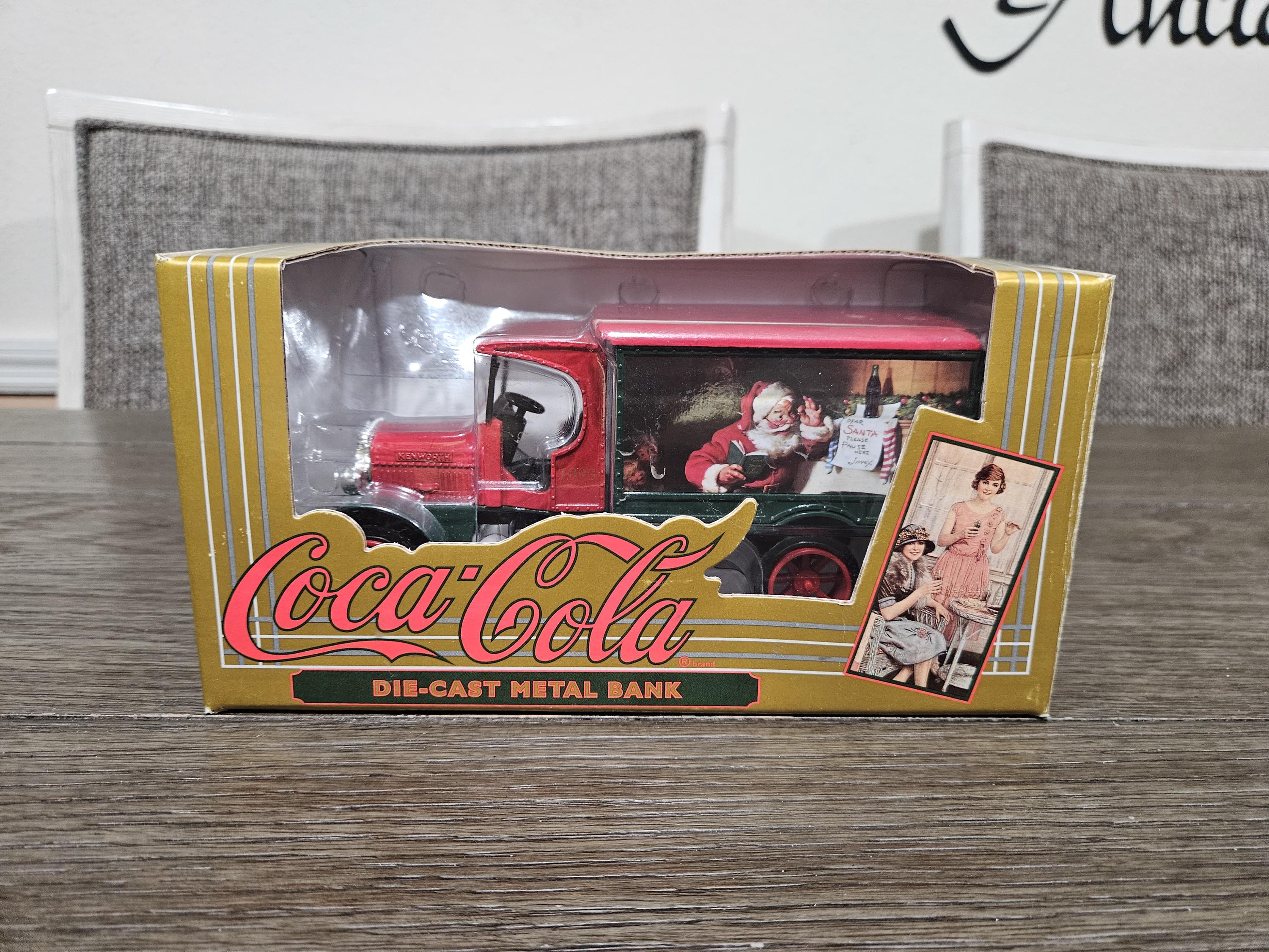 1994年コカ・コーラダイキャストメタルバンクトラック未使用アンティーク Vintage Coca Cola Die Cast Metal Truck Bank Marked 1994 - Etsy