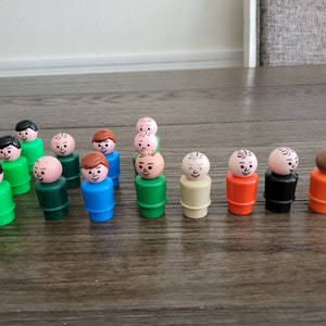 Vintage Fisher Price Men - Your Choice of One