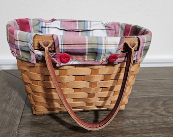Vintage 2003 Longaberger Basket Purse