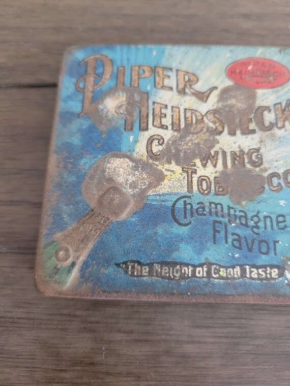 apple tobacco pipe Vintage Piper Heidsieck Chewing Champagne Flavor Poster Matted 17x20 Piper Heidsieck Chewing Tobacco |