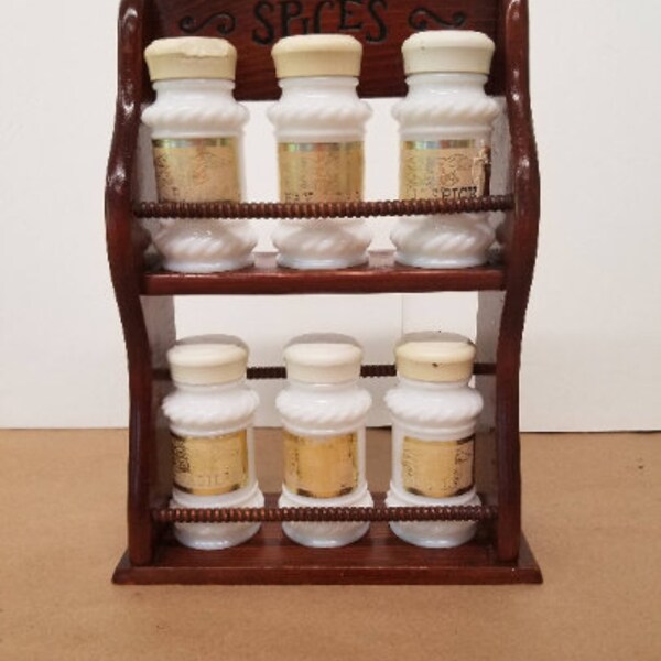 Vintage Spice Rack Etsy