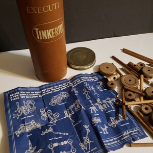 Vintage Executive Tinkertoy
