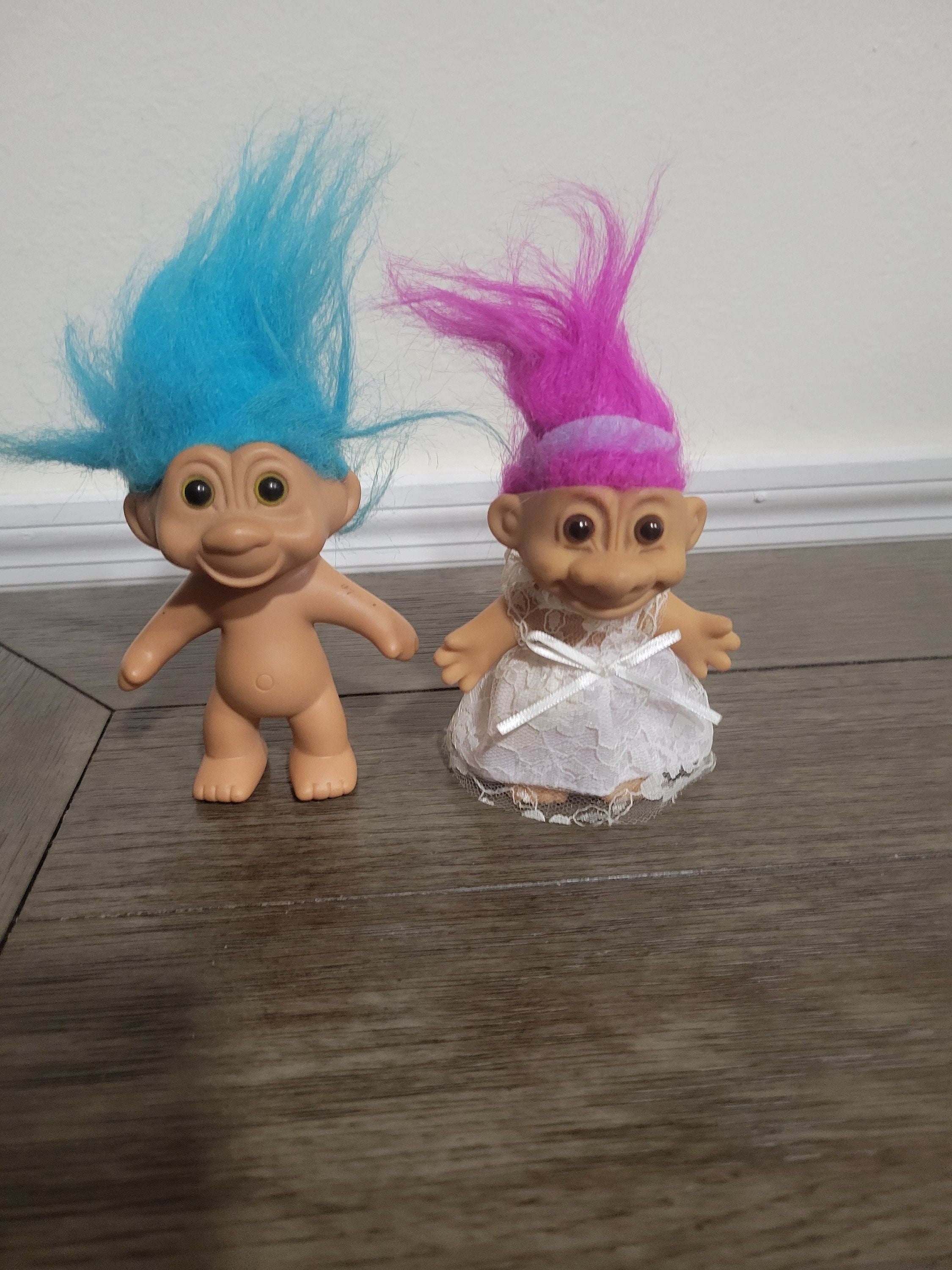 ヴィンテージのトロール人形2体セット - Etsy 日本