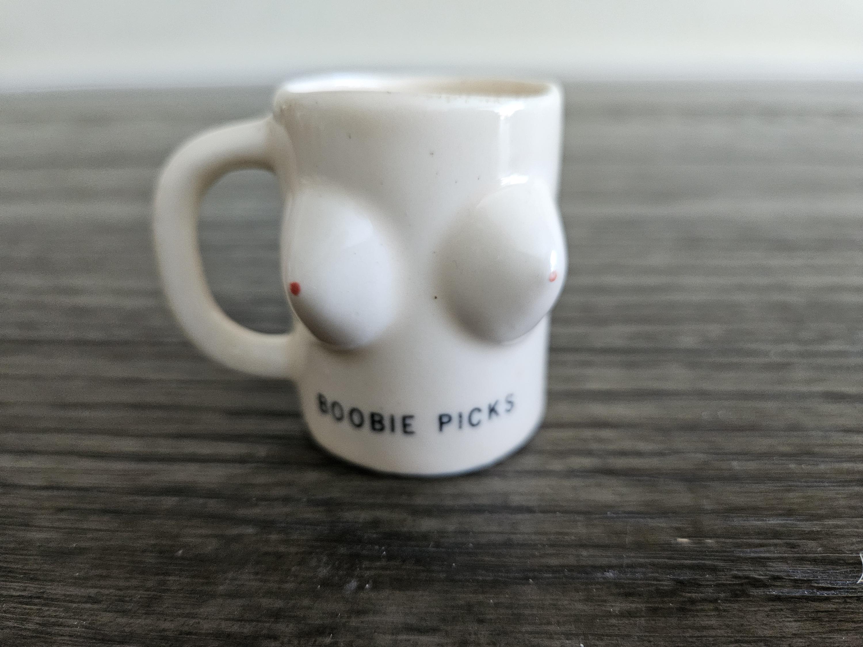 Vintage Boobie Picks Toothpick Holder - Etsy