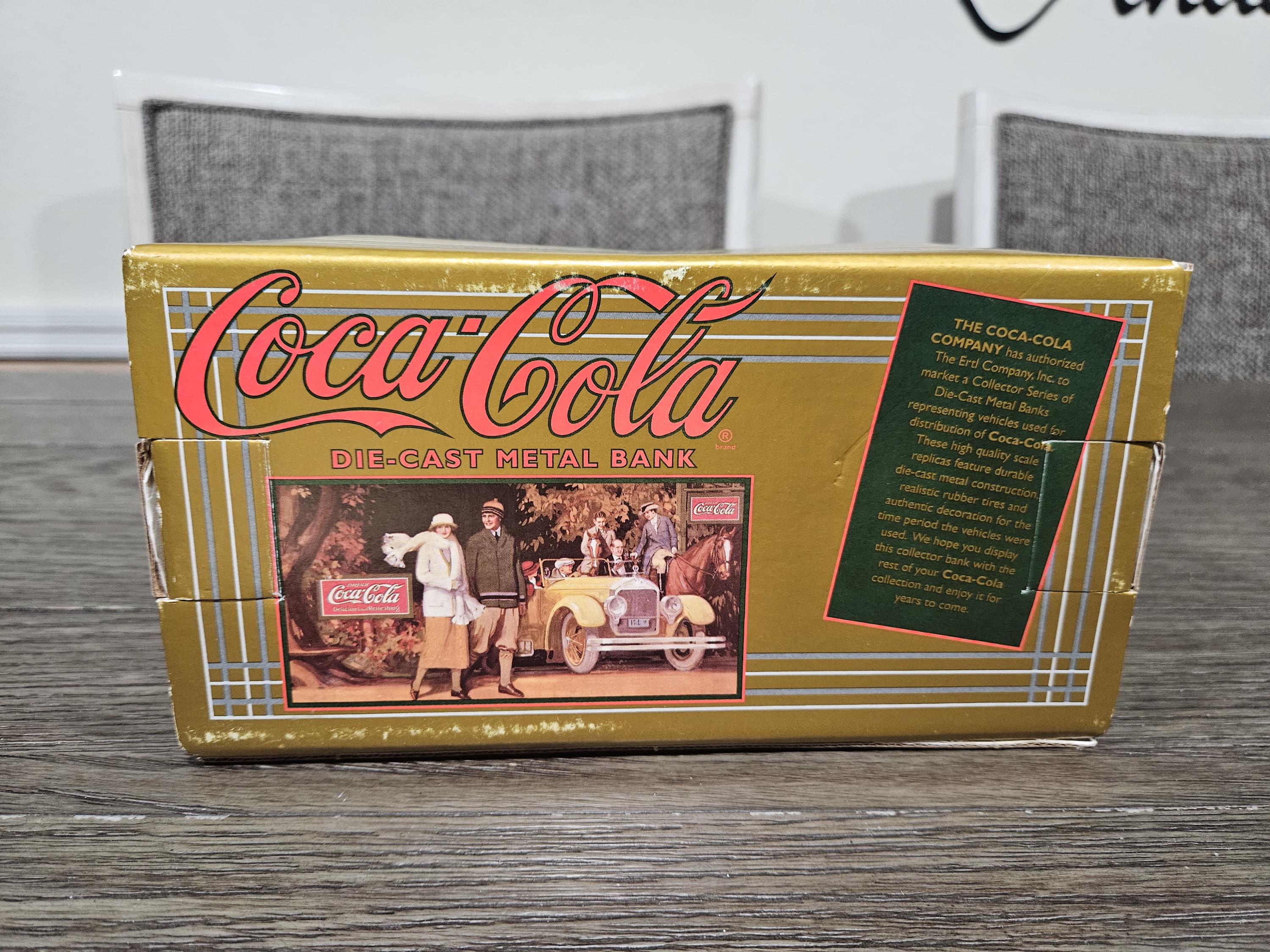Vintage Coca Cola Die Cast Metal Truck Bank Marked 1994 - Etsy