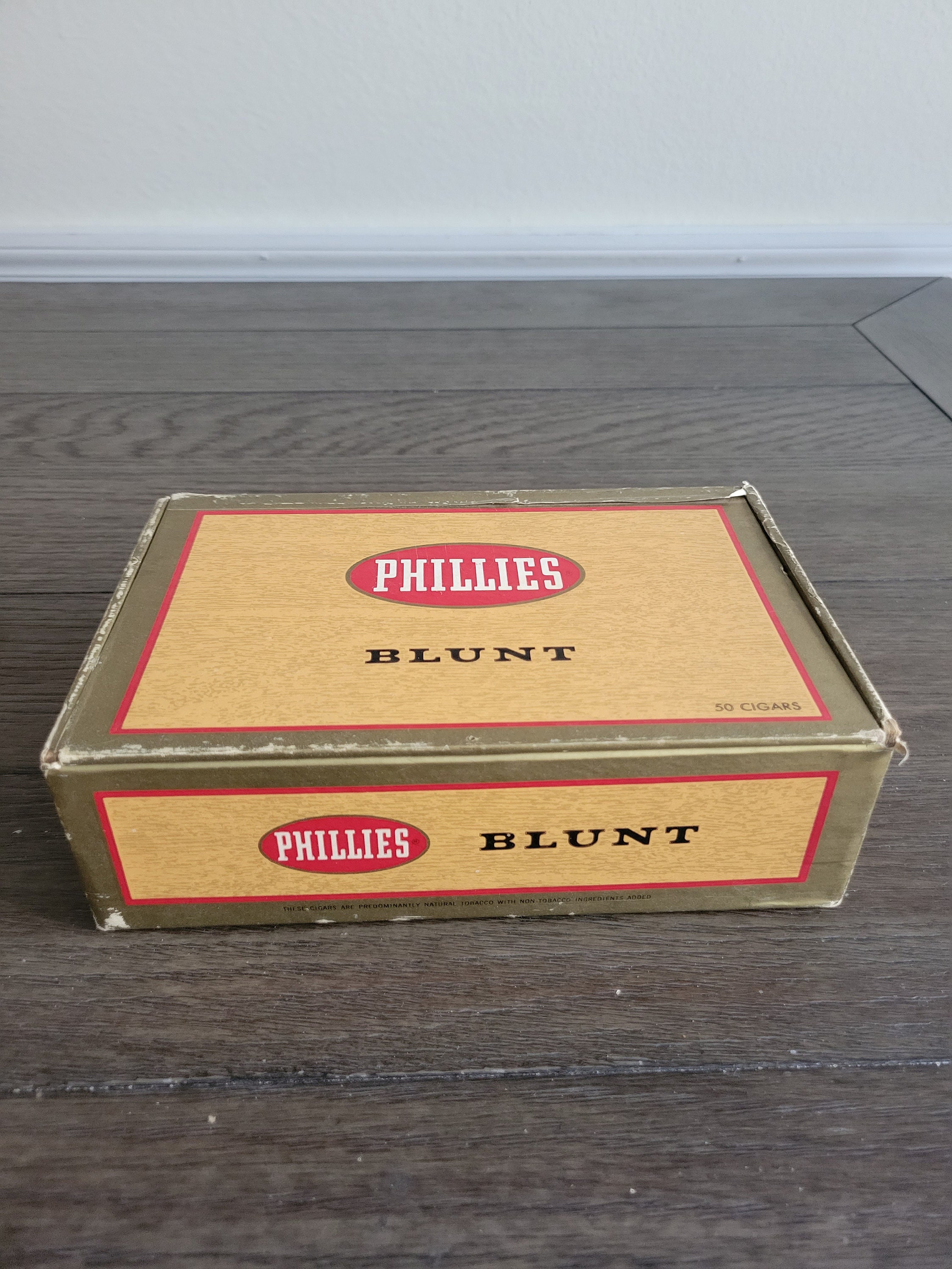 Vintage Phillies Blunt Cigar Box - Etsy