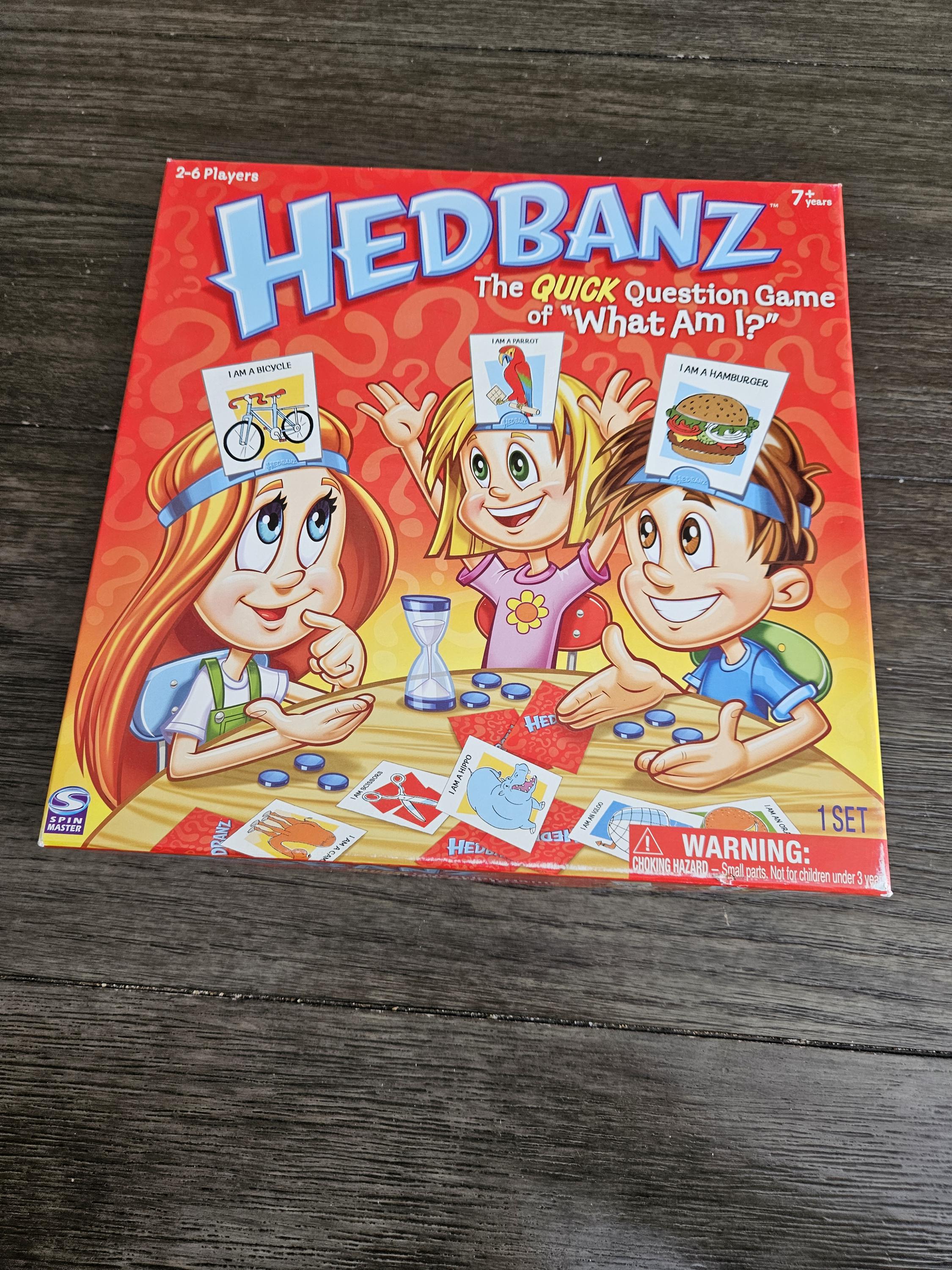 Vintage Hedbanz Game - Etsy