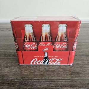 Vintage Cocacola Storage Box - Etsy