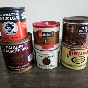 blank tobacco tins Empty Tobacco Tin