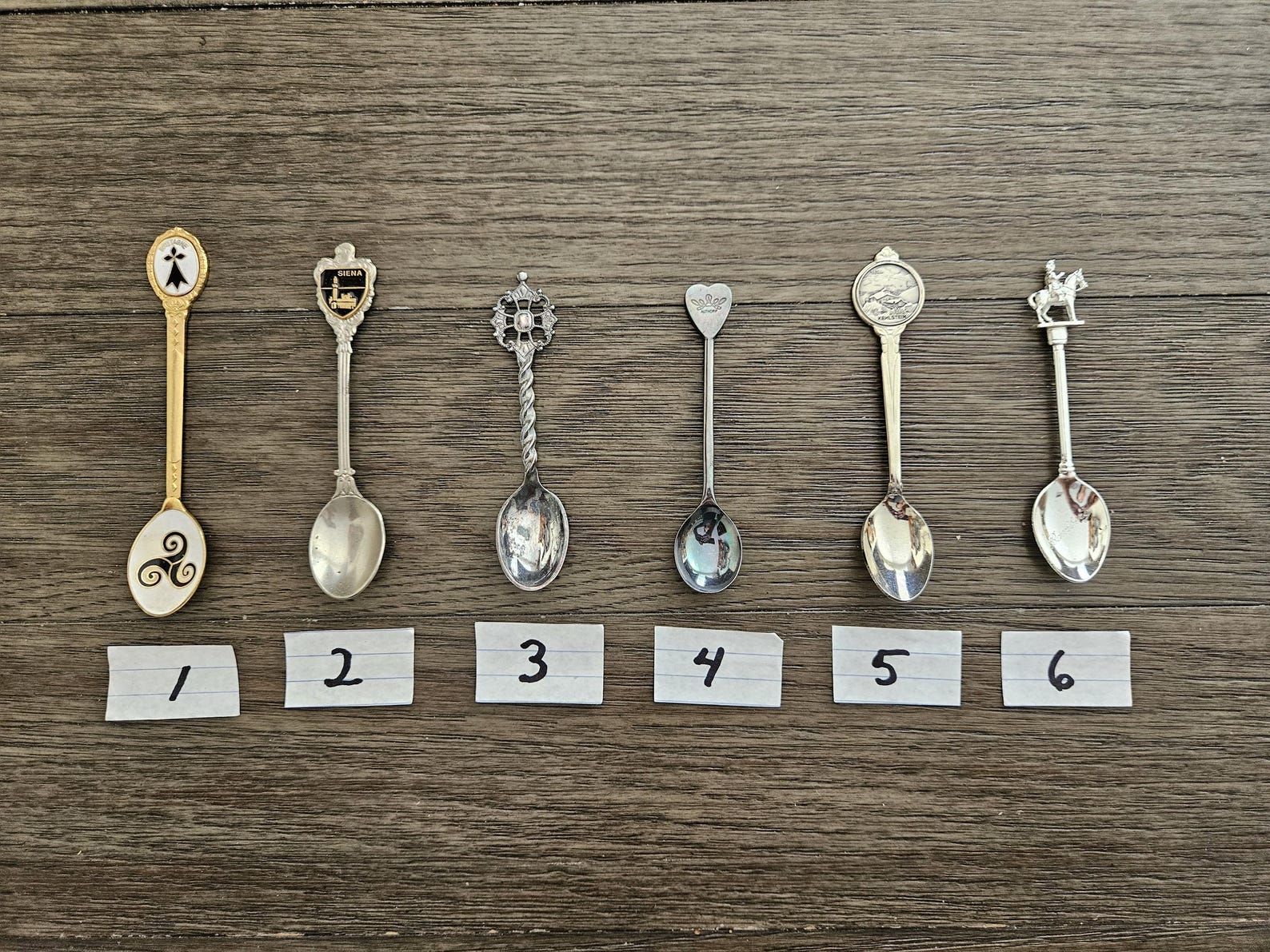 Favorite Spoon Vintage Souvenir Spoon ~ Choose Your Favorite - Etsy