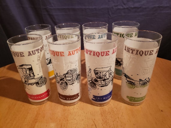 4 Verres Coca Cola vintage