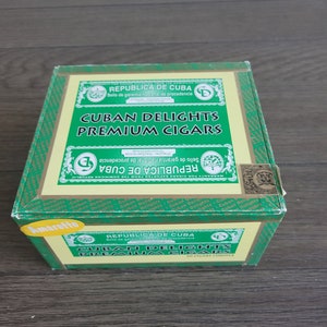 Vintage Premium Cigar Box
