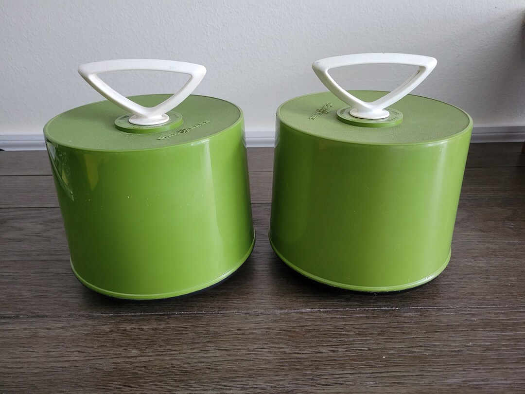 Vintage Green Record Holder Disk Case for One Only Etsy