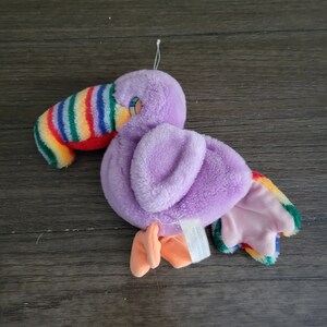 Vintage Fruit Loops Bird Stuffed Character