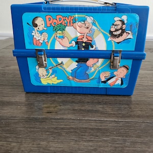 Popeye Lunchbox - Etsy