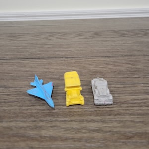 Set of 3 Vintage Diener Rubber Erasers