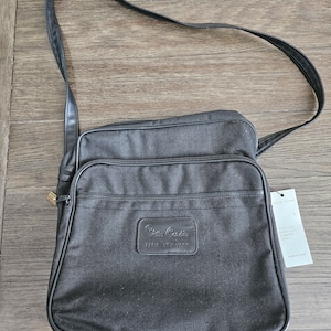 Vintage Black Pierre Cardin Travel Bag/Tote