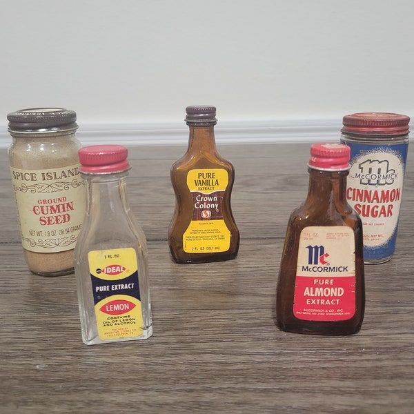 Vintage Spice Bottle~Choose Your Favorite