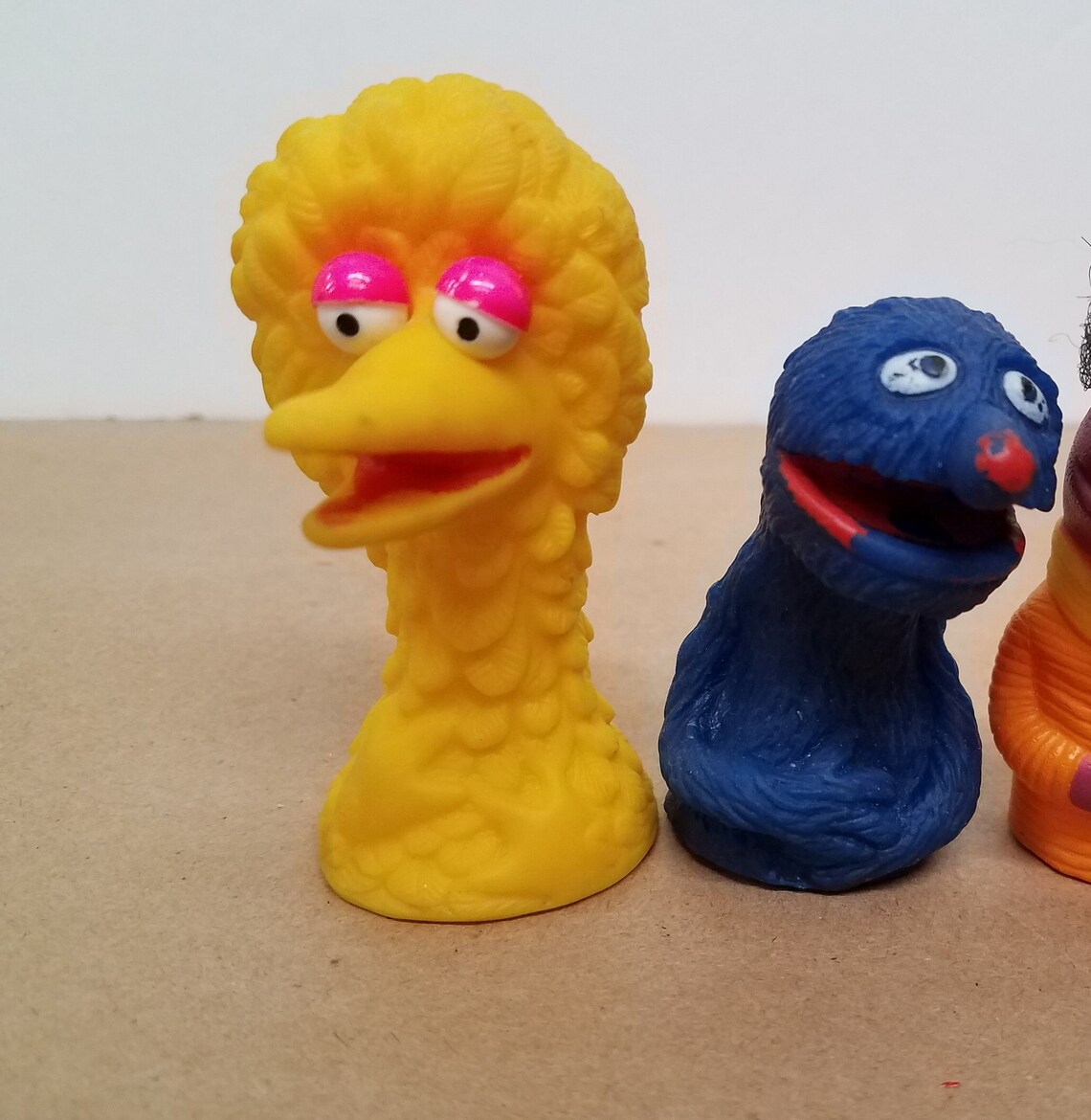 Vintage Sesame Street Finger Puppets Etsy