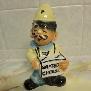 Vintage Ceramic Grated Cheese Shaker