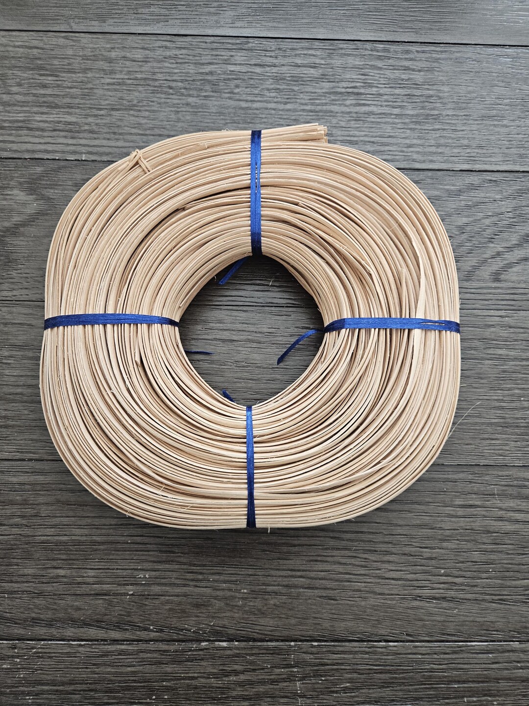 Natural Rattan Flat Oval Reed 1/4 Inch for Basket Weaving or Chair ...