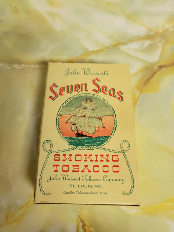 seven seas tobacco Vintage Seven Seas Tobacco Box