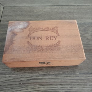 Vintage DonRey Cigar Box