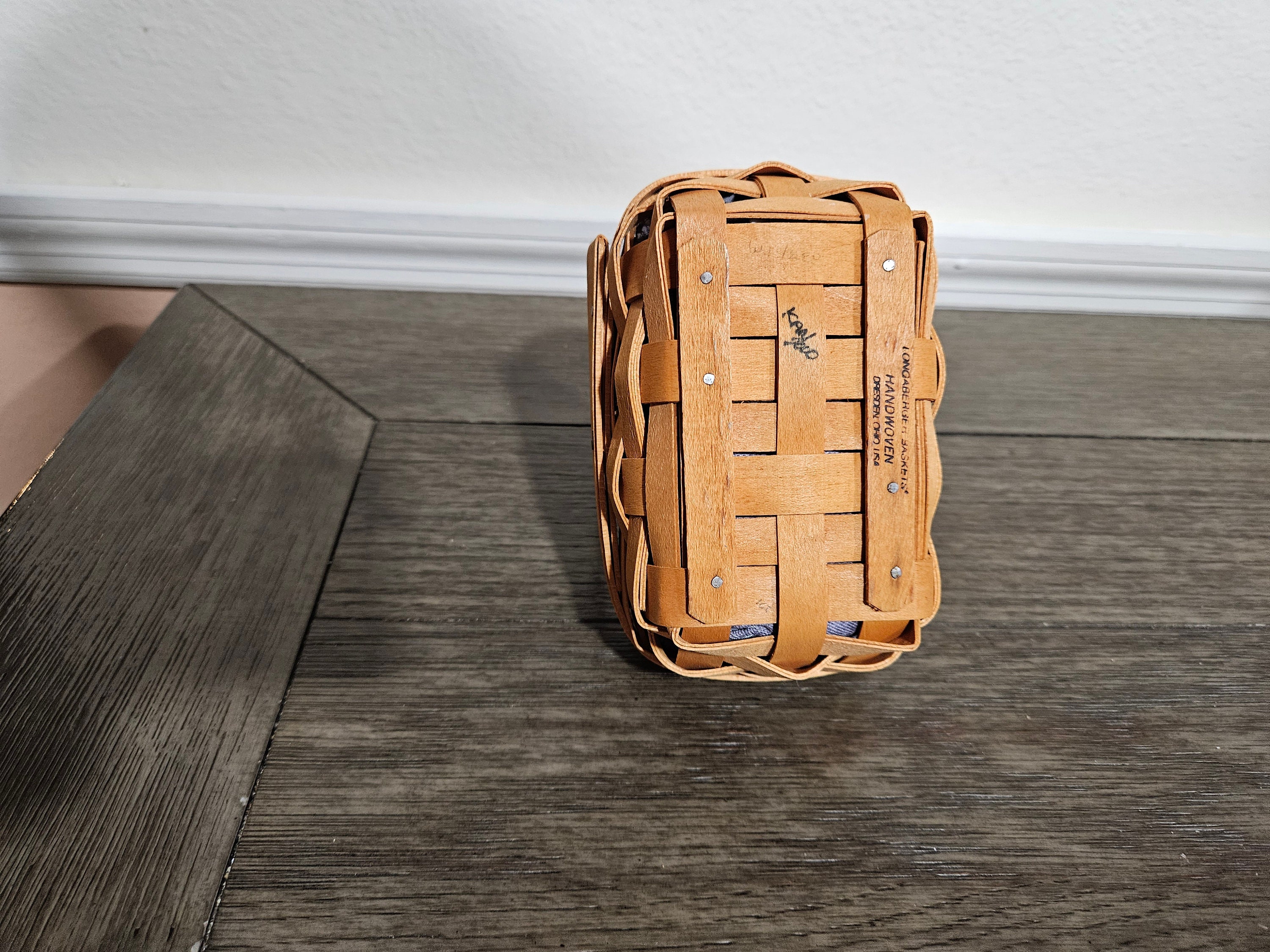 ヴィンテージ スモール 2000 ロンガバーガー バスケット（ライナーと