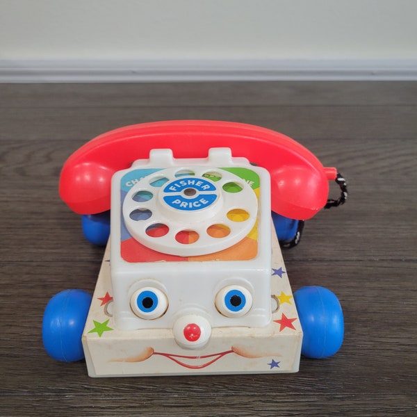 Vintage Fisher Price Phone Pull Toy