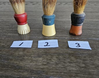 Vintage Shaving Brush - Your Choice of One