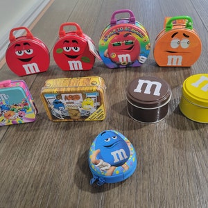 Vintage M&M Metal Tin - Your Choice of One