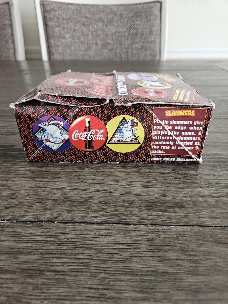 Vintage Box of Coca Cola Caps - Game - Complete Box - Etsy