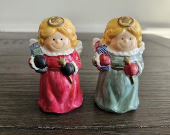 Vintage Angel Salt and Pepper Shakers