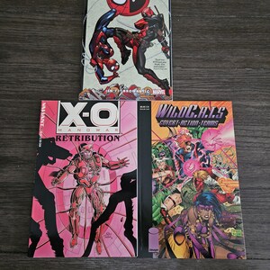Vintage Set of 3 Comic Trade Paper Back Books