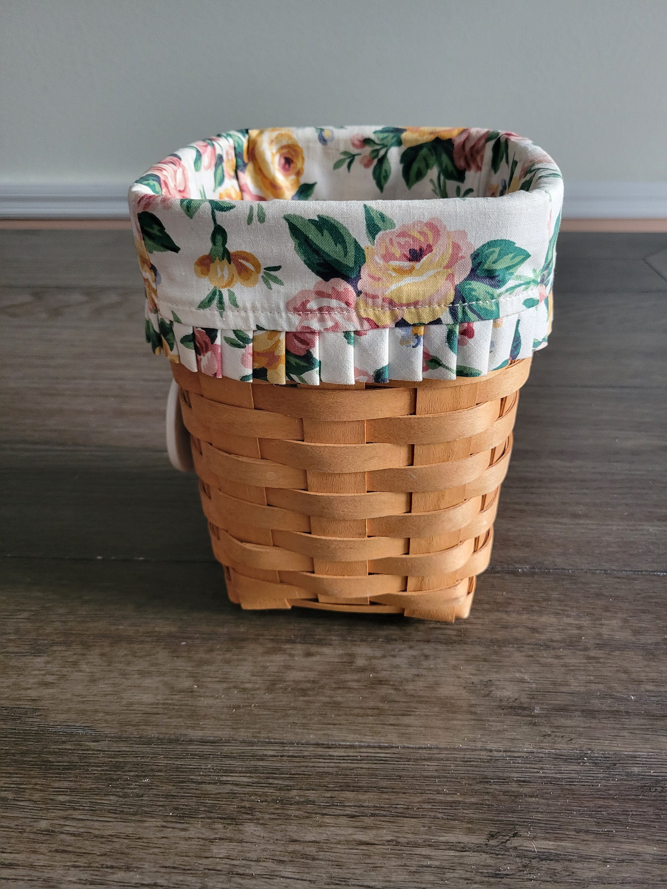 Vintage Tall Square Longaberger Basket Marked 1997 With Etsy