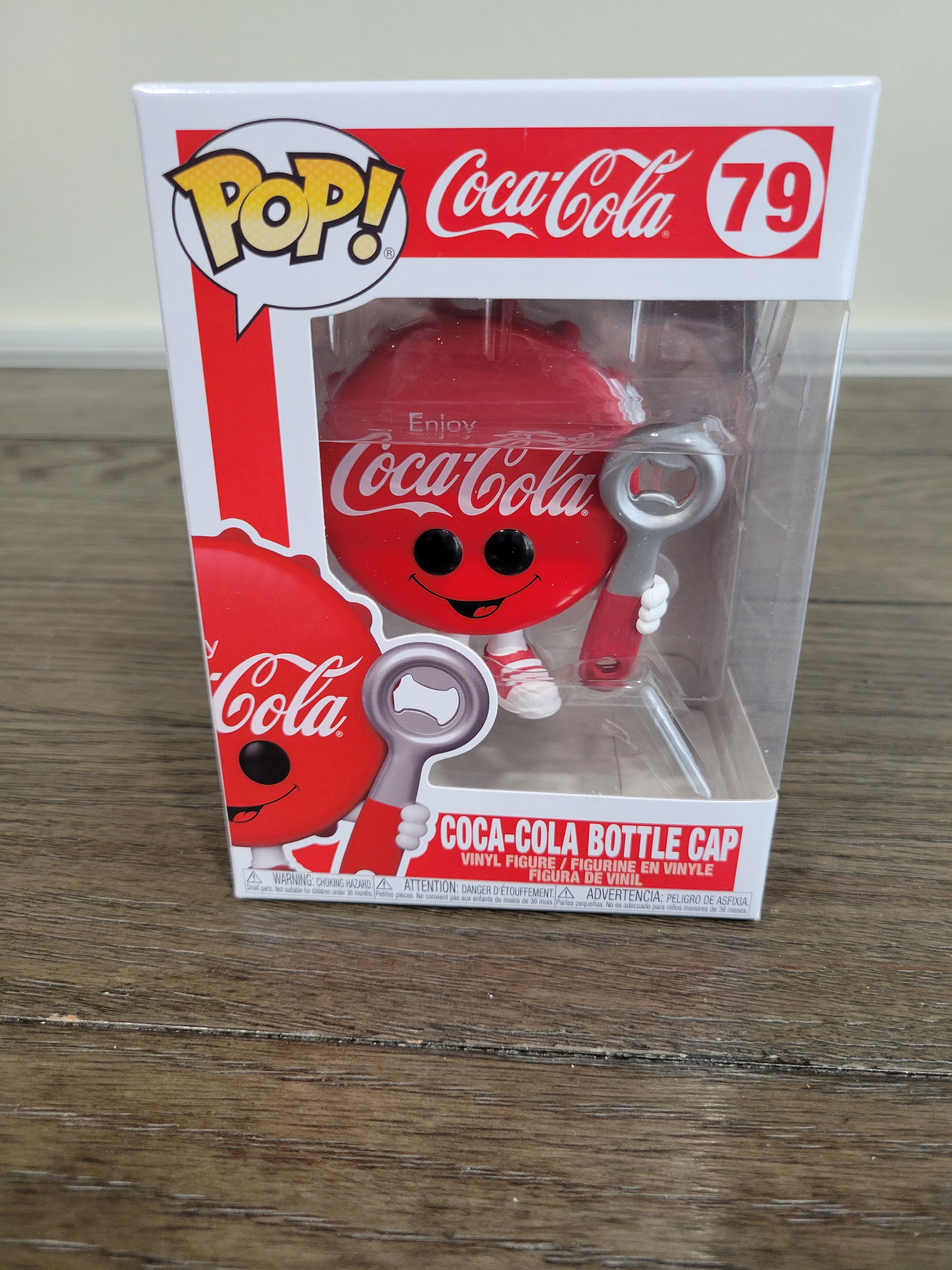 Funko Pop 79 Coca Cola Bottle Cap Figure