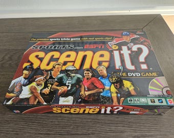 Vintage Sports ESPN Scene It Trivia DVD Game